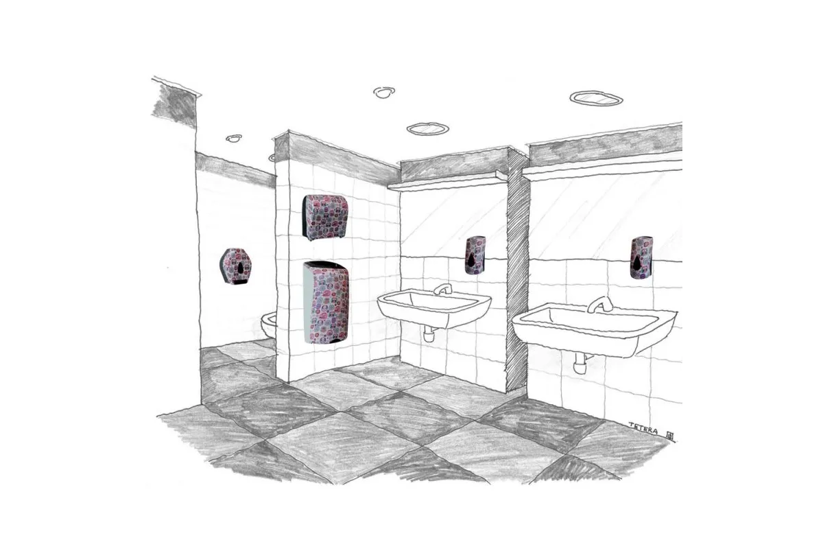 DOZOWNIK MYDŁA W PIANIE MERIDA UNIQUE JOY SPARK LINE DUH251