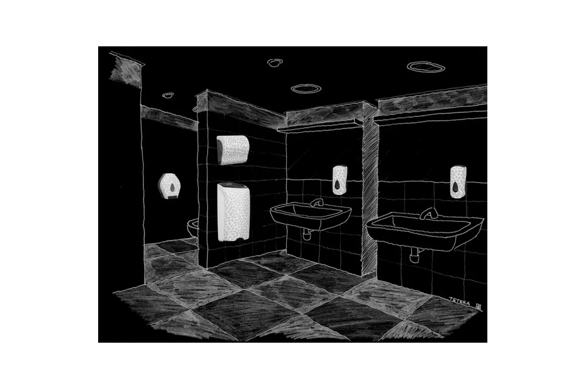 POJEMNIK NA PAPIER TOALETOWY MERIDA UNIQUE CHARMING LINE BUH207