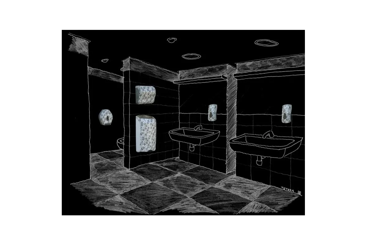 MECHANICZNY PODAJNIK RĘCZNIKÓW W ROLACH MERIDA UNIQUE LUX CUT LAS VEGAS SPARK LINE CUH363