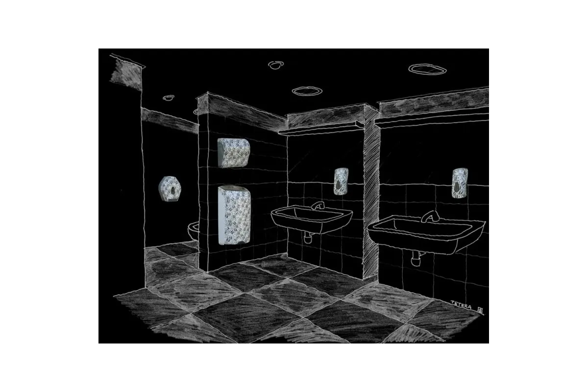 MECHANICZNY PODAJNIK RĘCZNIKÓW W ROLACH MERIDA UNIQUE SOLID CUT LAS VEGAS SPARK LINE CUH364