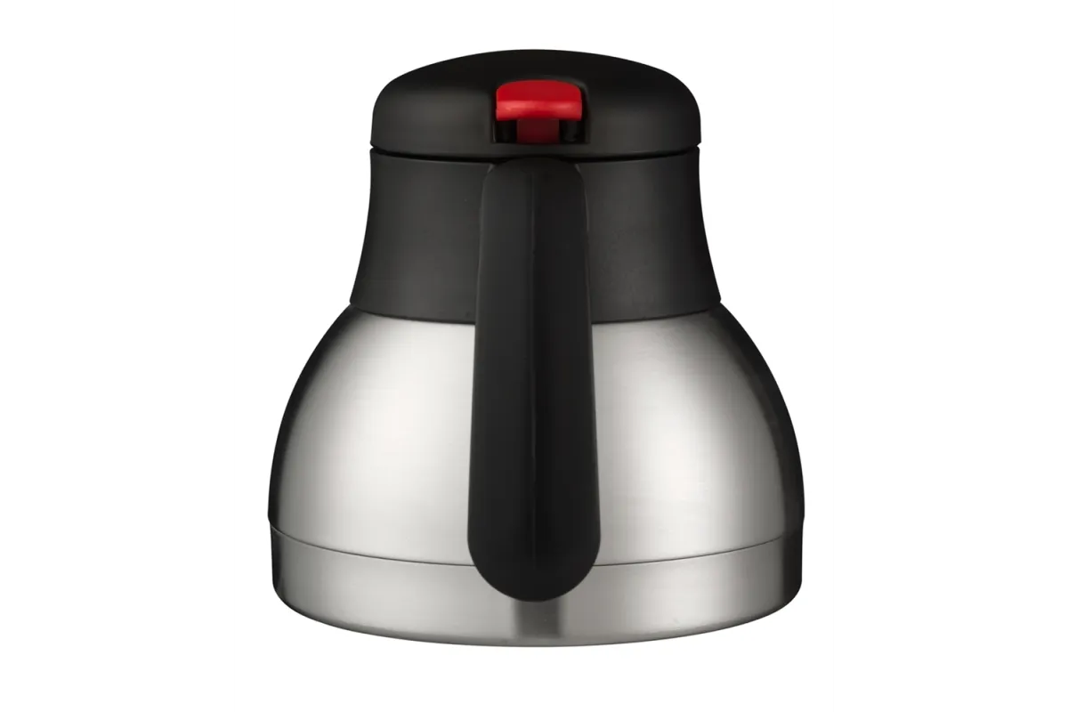 Termos próżniowy Bravilor, dwuścienny z pokrywką obrotową i przyciskiem do podania napoju 7.171.340.101