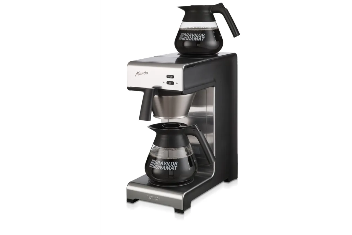 Ekspres przelewowy Bravilor z ręcznym napełnianiem wodą Seria Mondo