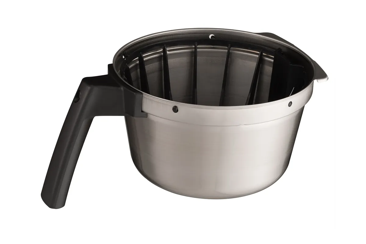 Kosz na filtry Bravilor, wykonany ze stali nierdzewnej