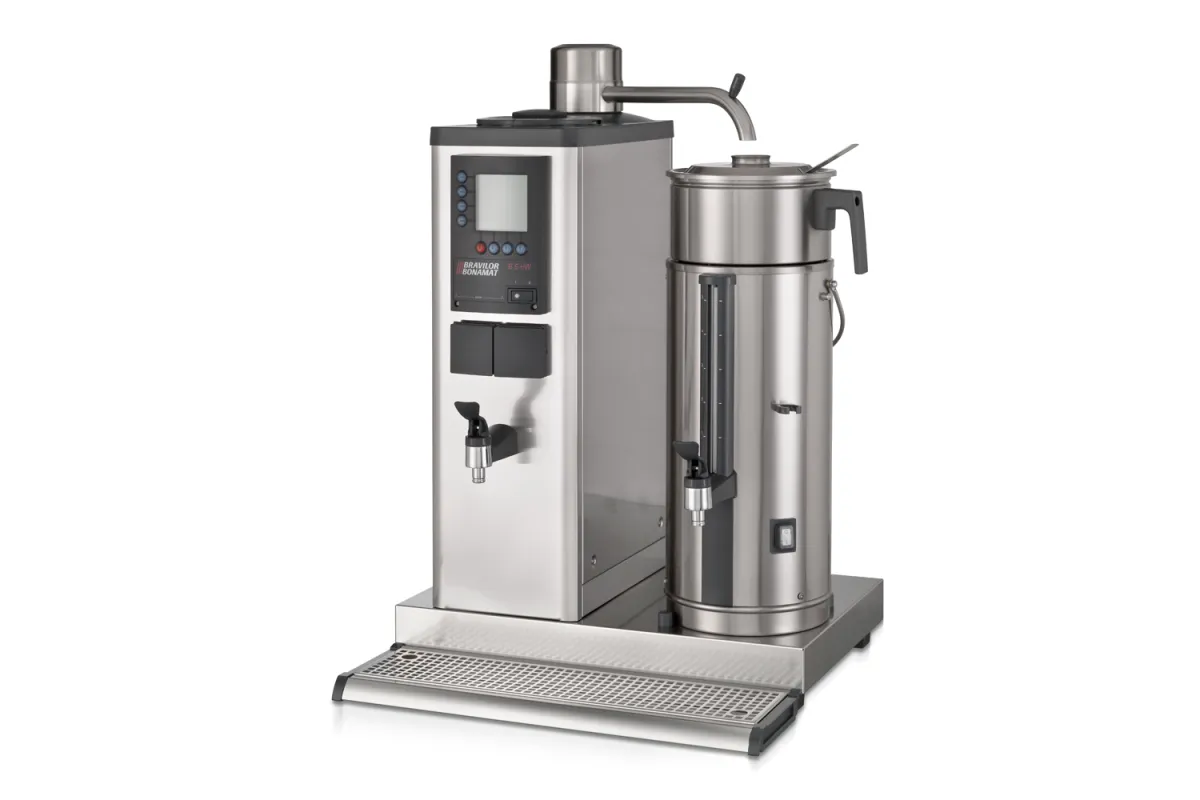 Bravilor B5 HW L/R - ekspres przelewowy z filtrem okrągłym z podłączeniem do wody 3/4 cala