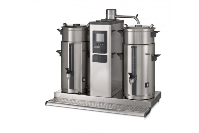 Bravilor B10 - ekspres przelewowy z 1 systemem do zaparzania kawy oraz 2 termosami po 10 litrów 400V3/115V - 50/60Hz 7400W