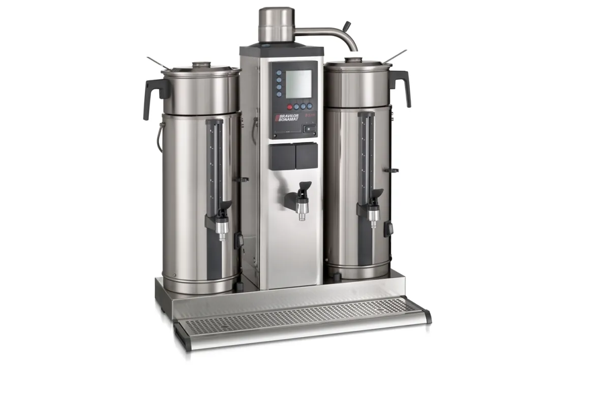 Bravilor B5 HW wersja morska, z 1 systemem do zaparzania kawy oraz 2 termosami po 5 litrów 440V3/115V/ - 50/60Hz 6300W