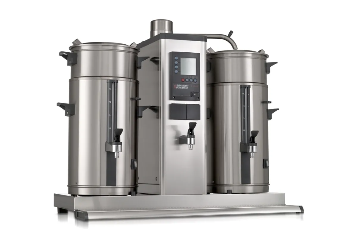 Bravilor B10 HW wersja morska, z 1 systemem do zaparzania kawy oraz 2 termosami po 10 litrów 440V3/230V/ - 50/60Hz 10000W