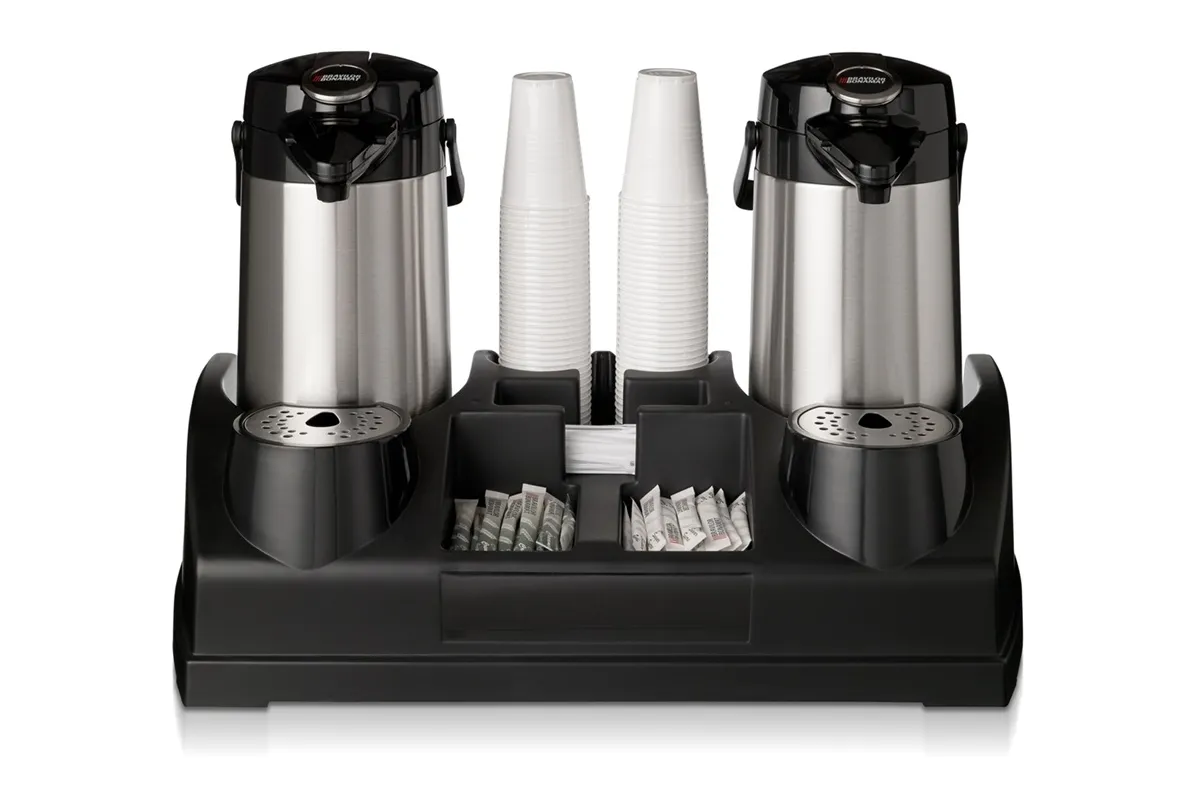 Bravilor stacja cateringowa na 2 termosy typu Airpot Furento oraz dodatki