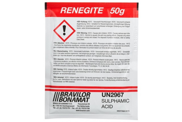 Renegite Bravilor - środek do usuwania kamienia, zmniejsza ryzyko awarii, zachowuje prawdziwy smak napoju
