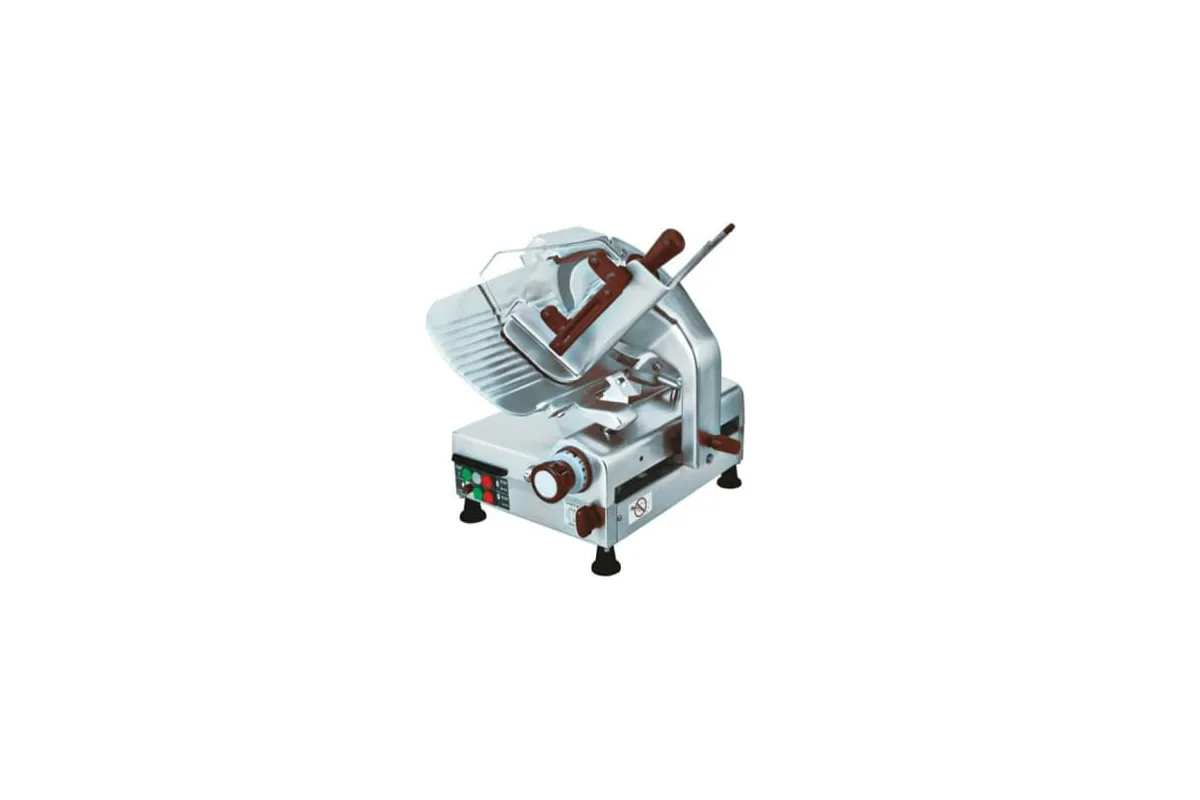 Krajalnica półautomatyczna z nożem pochyłym o średnicy 300mm Inoxxi Semi-Auto 300 do sera