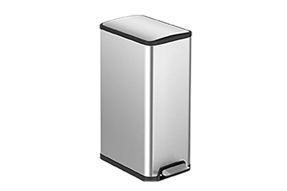 KOSZ PROSTOKĄTNY SLIM POJEMNOŚĆ 45 L, STAL MATOWA MERIDA KIM401