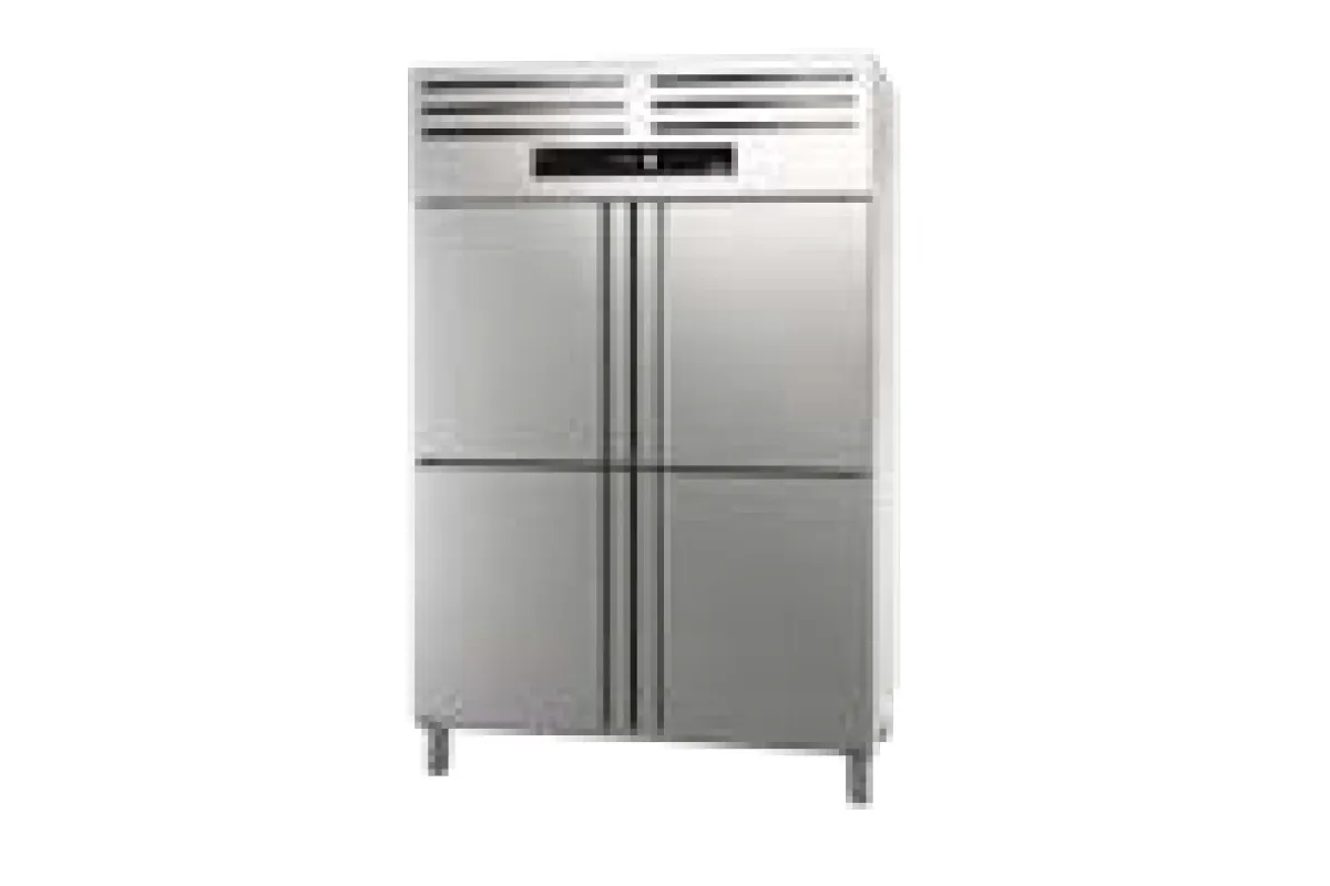 SZAFA CHŁODNICZA 4 x 1/2 DRZWI 1400L GN 2/1 ASBER GCPZ-1404 GREEN LINE