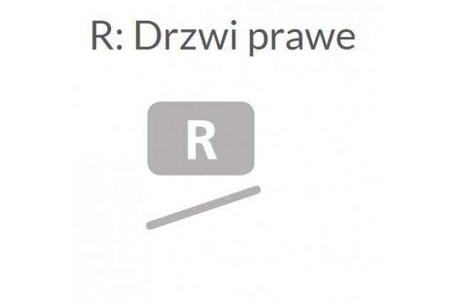 SZAFA MROŹNA 700L GN 2/1 DRZWI PRAWE (2 x 1/2) ASBER GCNZ-702 R GREEN LINE
