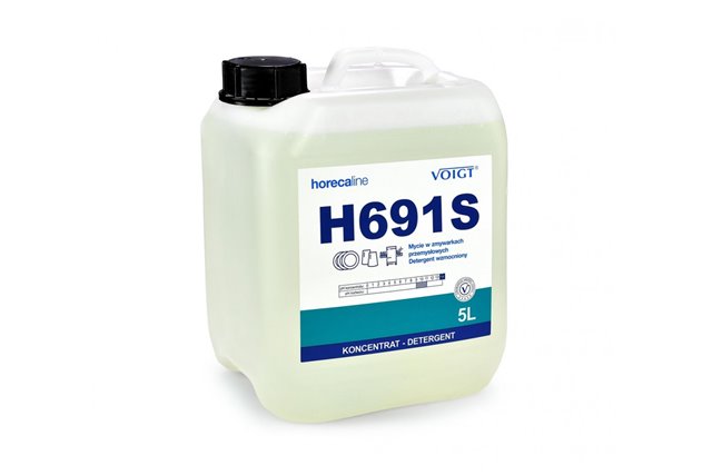 Płyn do maszynowego mycia naczyń 5l VOIGT wzmocniony H691 (dawniej Gastro-Soft VC-691S) 