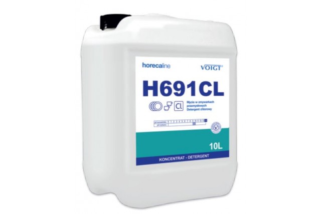 Płyn do maszynowego mycia naczyń 10l VOIGT chlorowy H691CL (dawniej Gastro-Soft VC-691CL) 