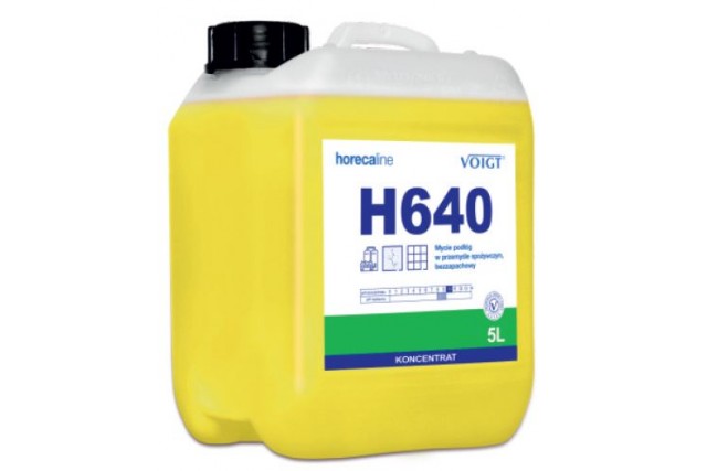 Płyn do mycia podłóg w przemyśle spożywczym 5l VOIGT bezzapachowy H640 (dawniej Gastro-Floor VC-640) 