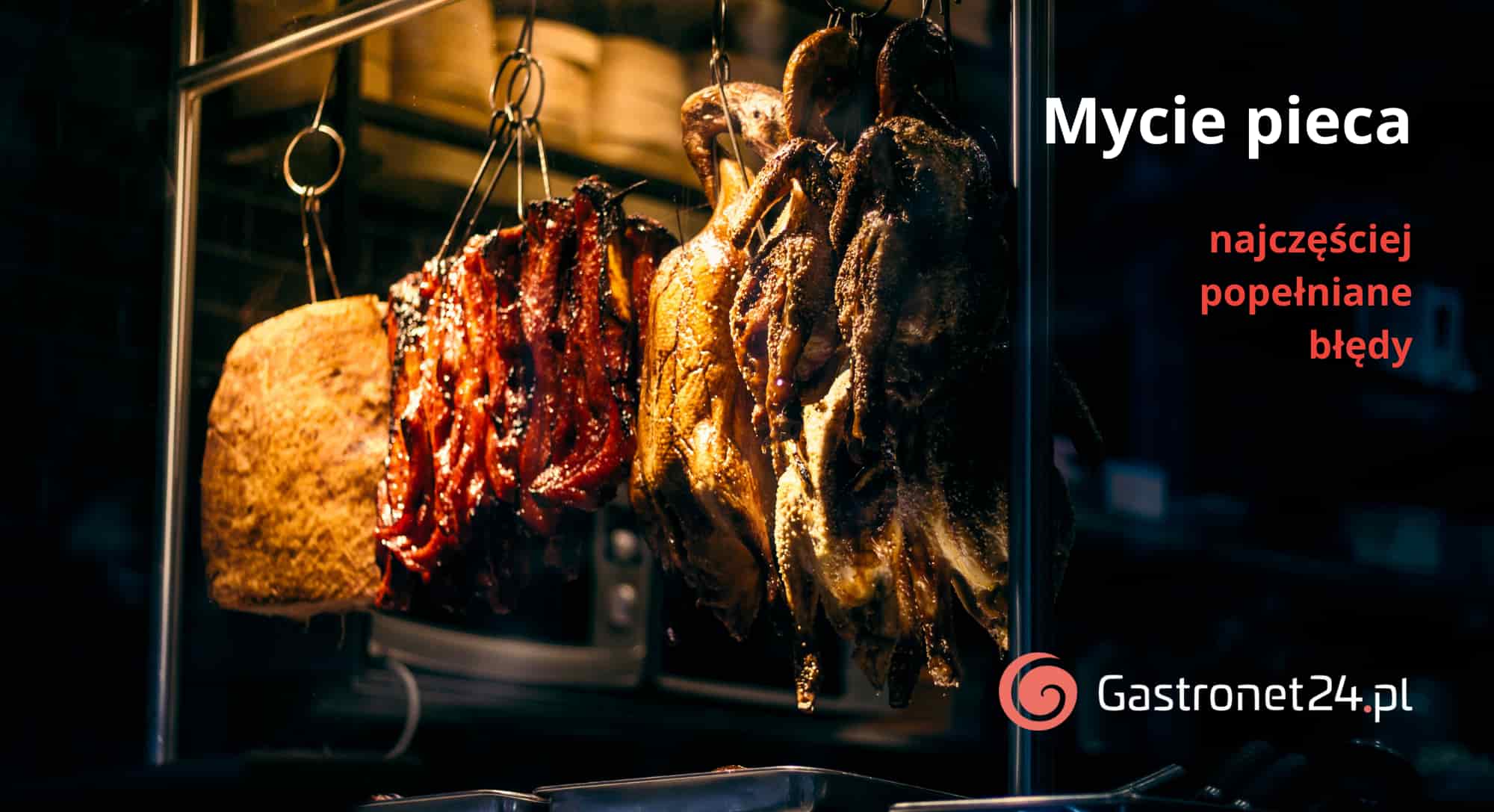 błędy przy myciu pieca gastronomicznego