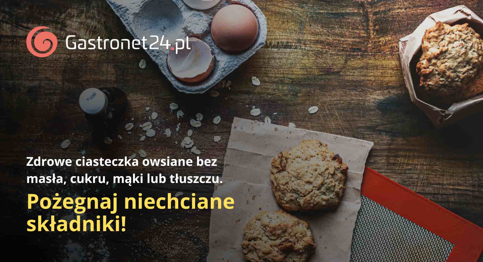 ciasteczka owsiane bez masła