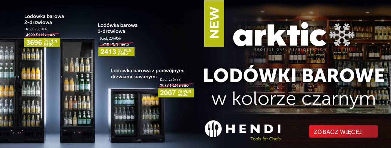 Lodówki barowe Arktic  Hendi 